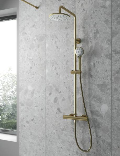 Brass Rainhead Drencher Showers